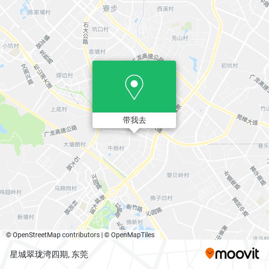星城翠珑湾四期地图