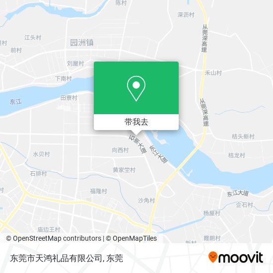 东莞市天鸿礼品有限公司地图