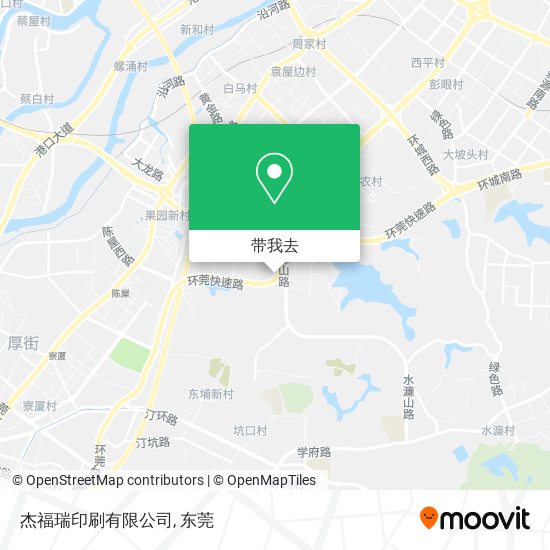 杰福瑞印刷有限公司地图