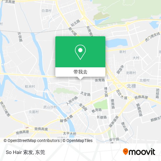 So Hair 索发地图