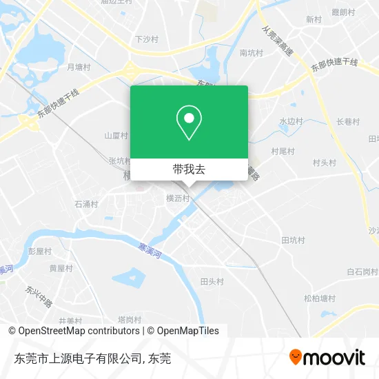 东莞市上源电子有限公司地图