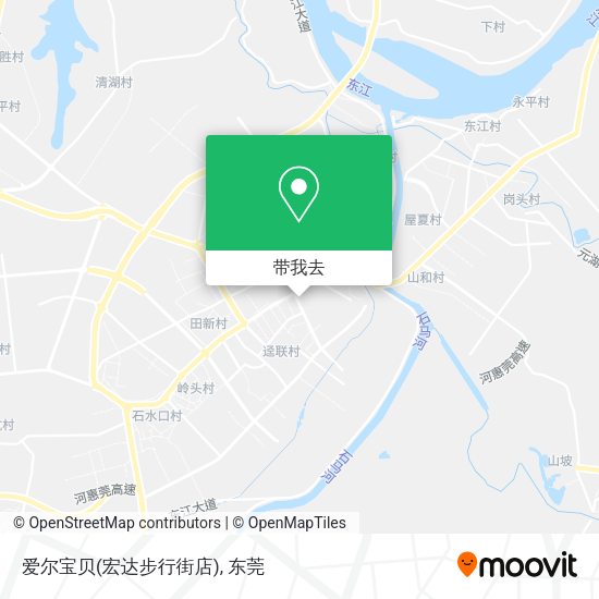 爱尔宝贝(宏达步行街店)地图
