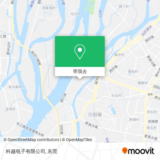 科越电子有限公司地图