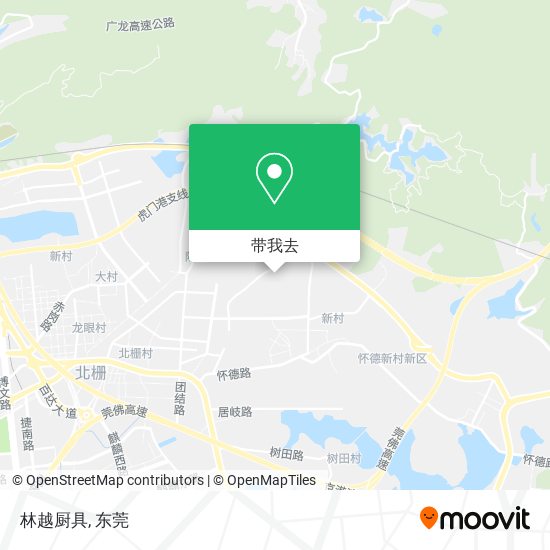 林越厨具地图