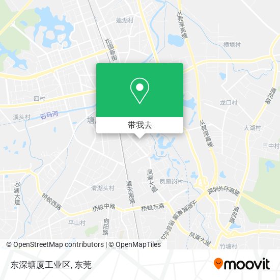 东深塘厦工业区地图