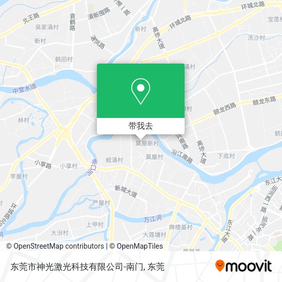 东莞市神光激光科技有限公司-南门地图