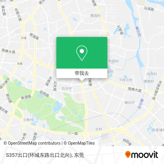 S357出口(环城东路出口北向)地图