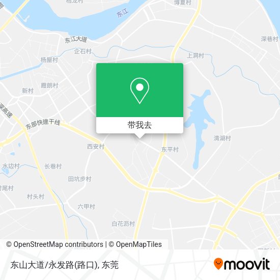 东山大道/永发路(路口)地图