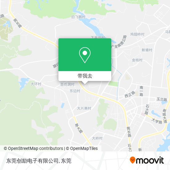 东莞创励电子有限公司地图
