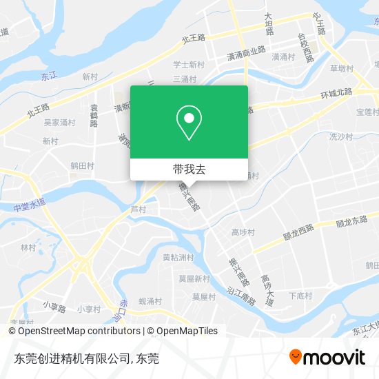 东莞创进精机有限公司地图