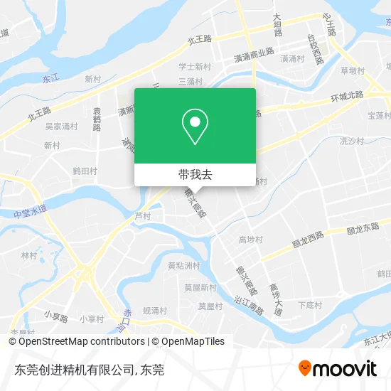 东莞创进精机有限公司地图