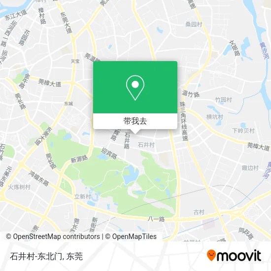 石井村-东北门地图