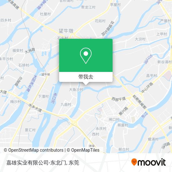 嘉雄实业有限公司-东北门地图