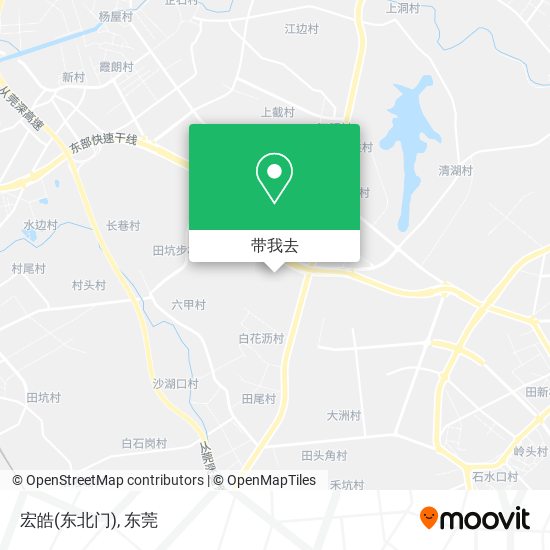 宏皓(东北门)地图