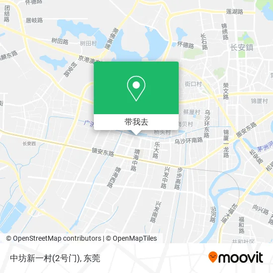 中坊新一村(2号门)地图