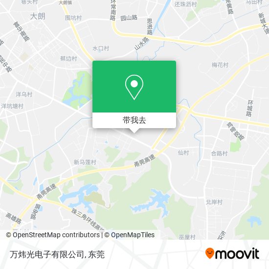 万炜光电子有限公司地图