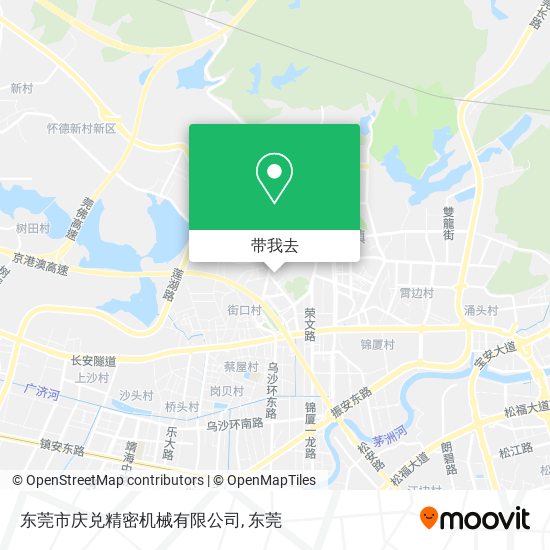 东莞市庆兑精密机械有限公司地图