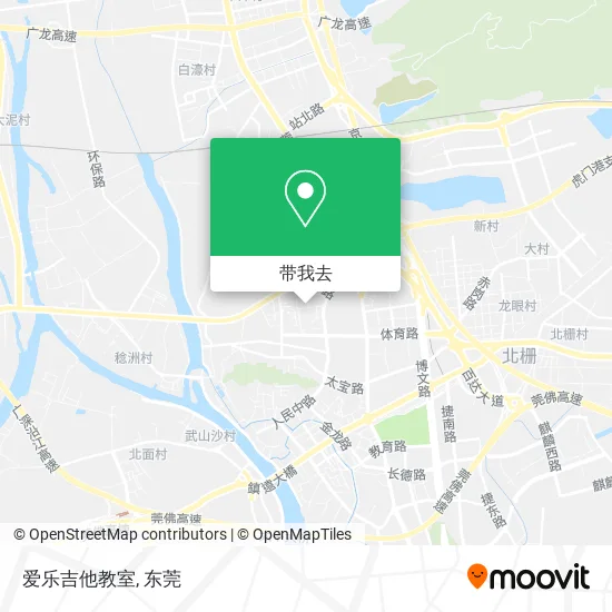 爱乐吉他教室地图