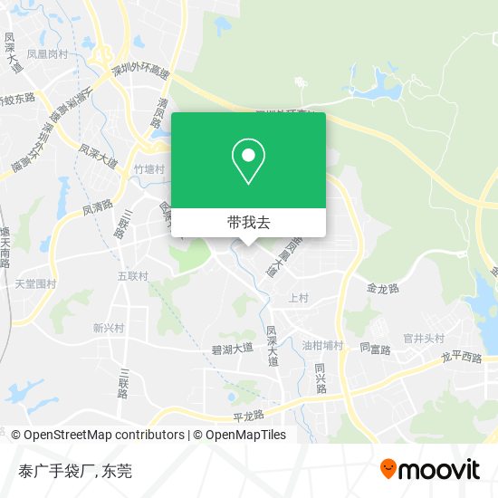 泰广手袋厂地图