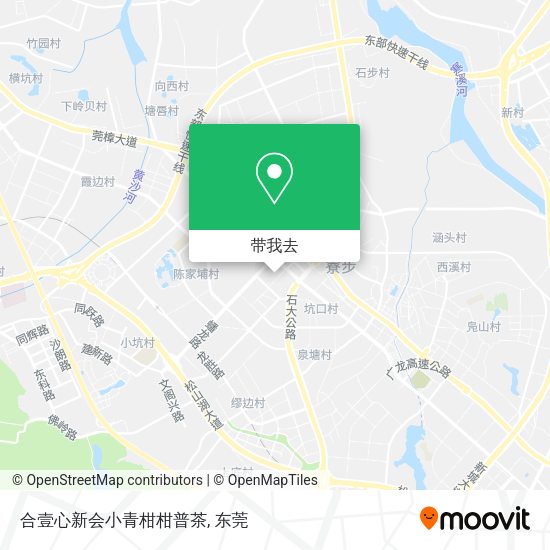 合壹心新会小青柑柑普茶地图