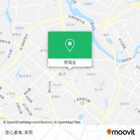 壹心素食地图