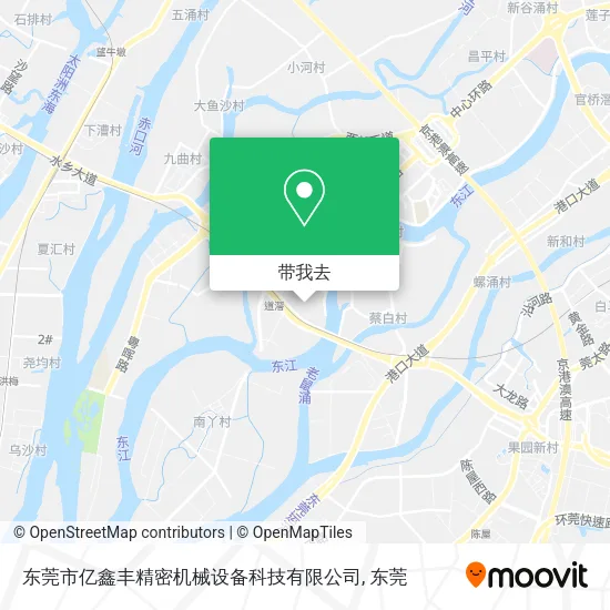 东莞市亿鑫丰精密机械设备科技有限公司地图