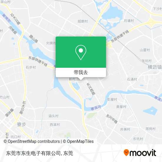 东莞市东生电子有限公司地图