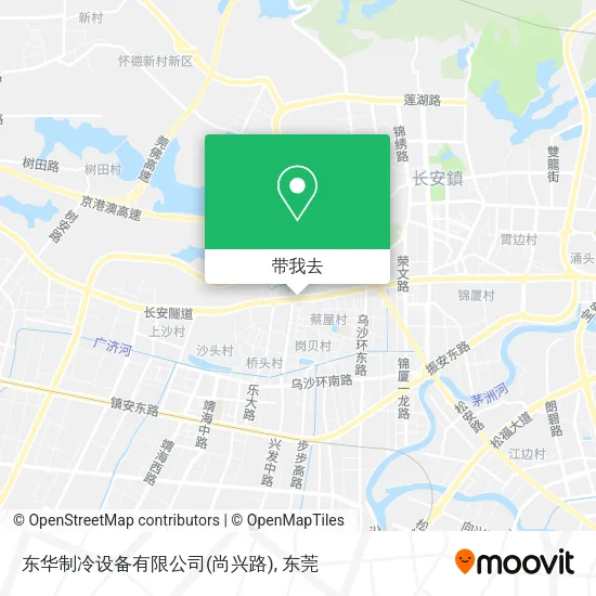 东华制冷设备有限公司(尚兴路)地图