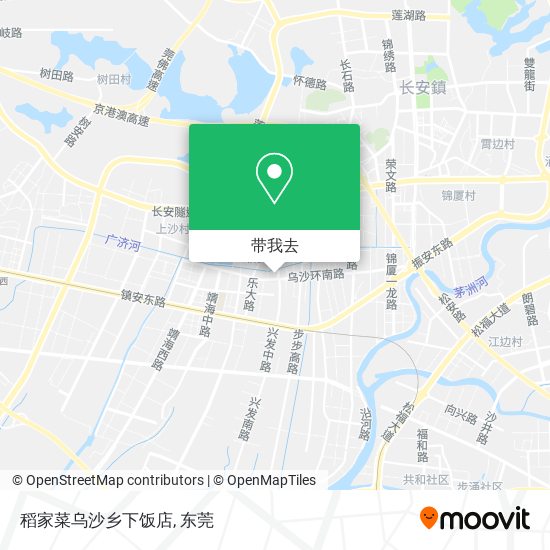 稻家菜乌沙乡下饭店地图