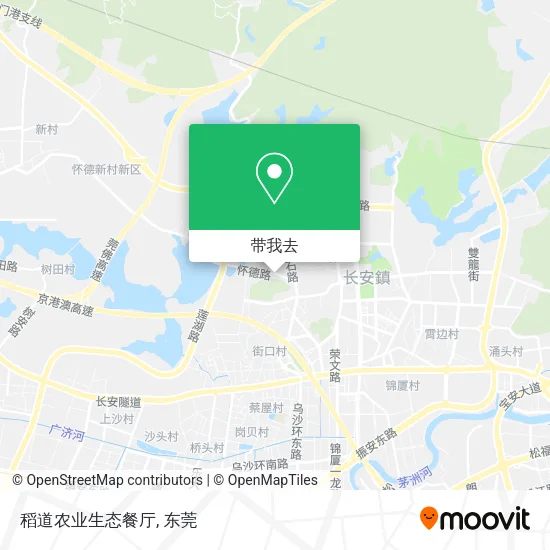 稻道农业生态餐厅地图