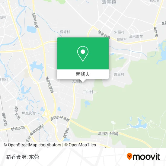 稻香食府地图