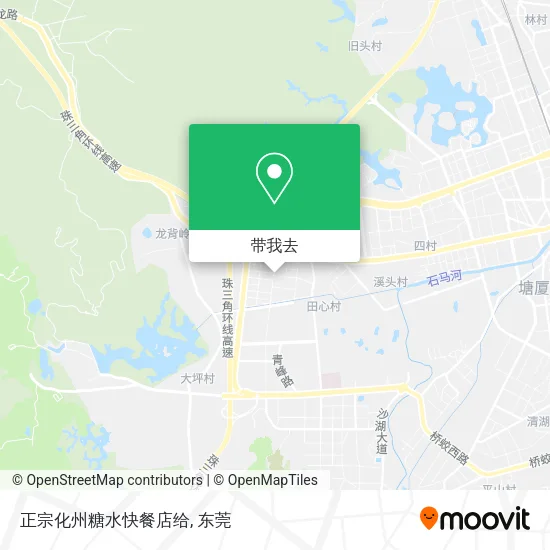 正宗化州糖水快餐店给地图