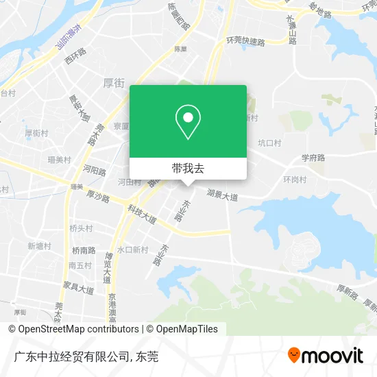 广东中拉经贸有限公司地图