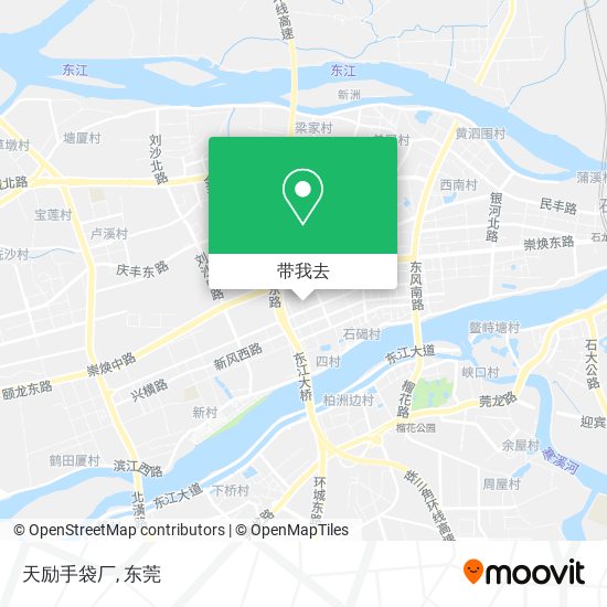 天励手袋厂地图