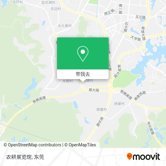 农耕展览馆地图