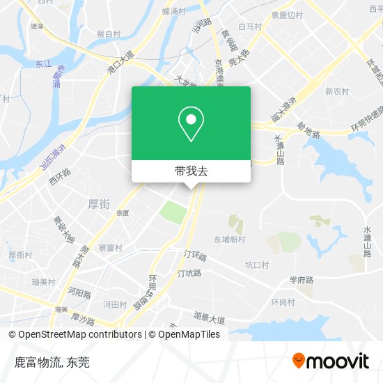 鹿富物流地图