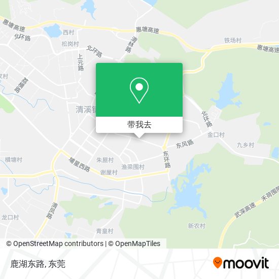 鹿湖东路地图