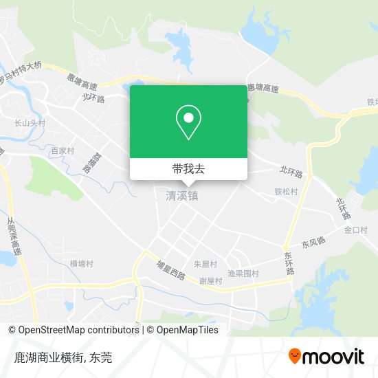 鹿湖商业横街地图