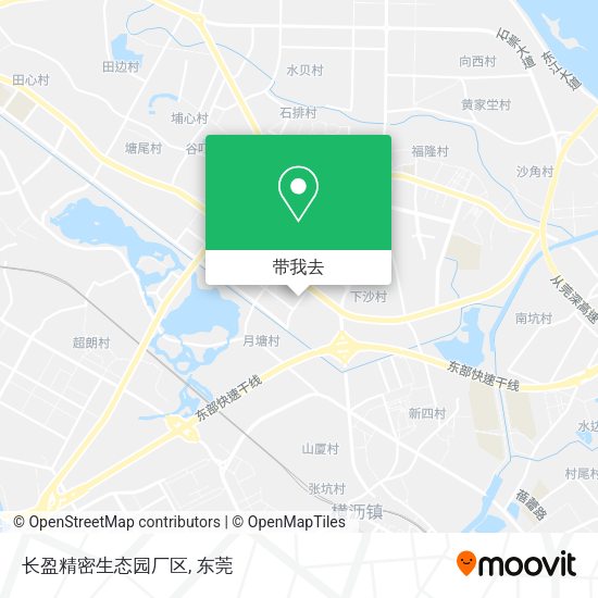 长盈精密生态园厂区地图