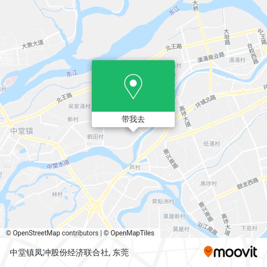 中堂镇凤冲股份经济联合社地图