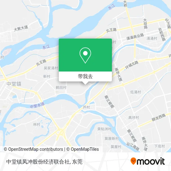 中堂镇凤冲股份经济联合社地图