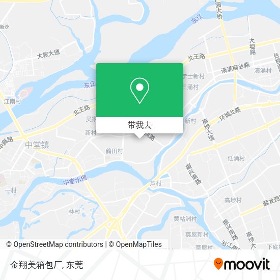 金翔美箱包厂地图