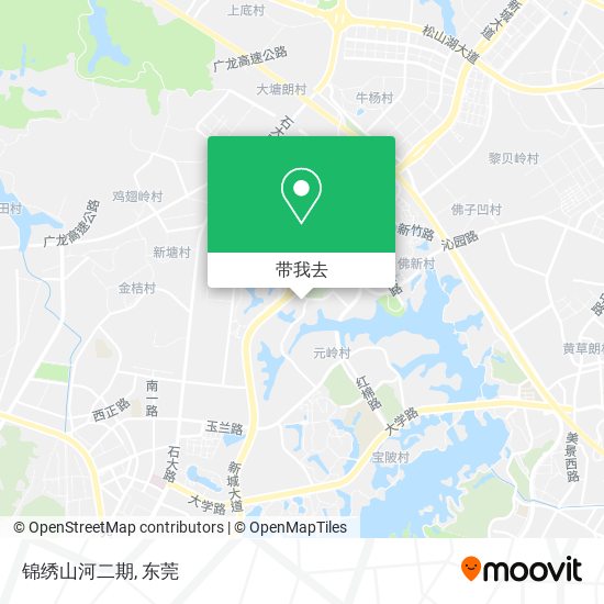 锦绣山河二期地图