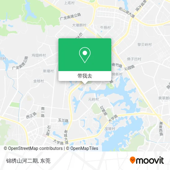 锦绣山河二期地图