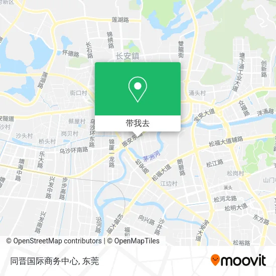 同晋国际商务中心地图