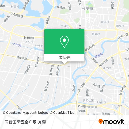 同晋国际五金广场地图