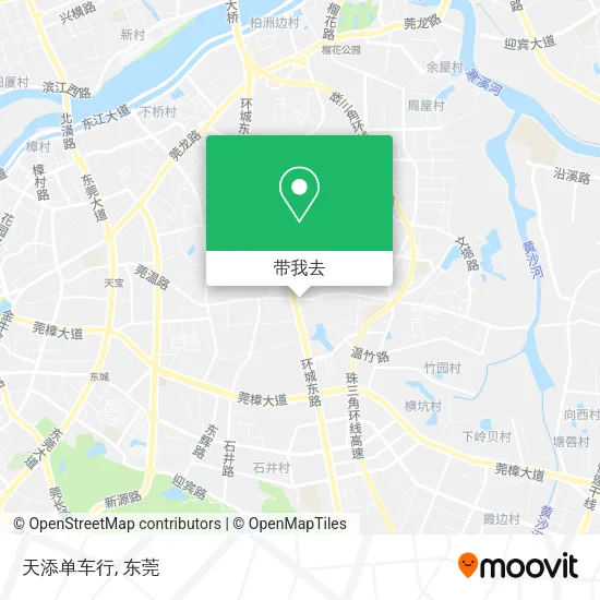 天添单车行地图