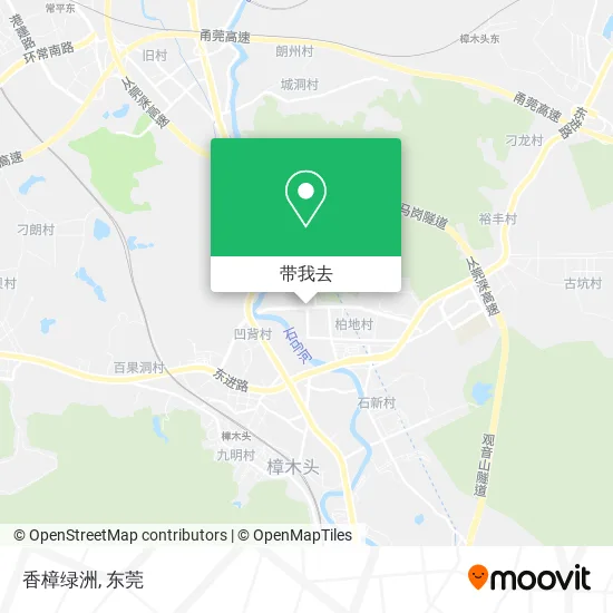 香樟绿洲地图