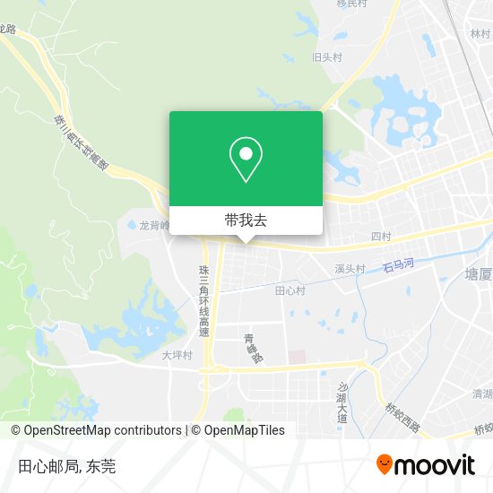 田心邮局地图