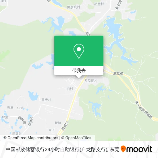中国邮政储蓄银行24小时自助银行(广龙路支行)地图